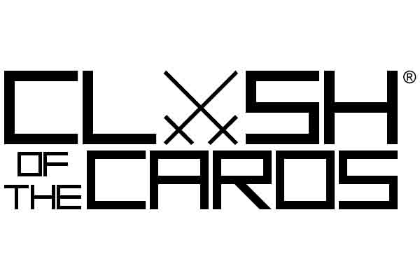 Clash of the Cards Logo in Black